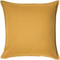 GURLI гурли чехол на подушку 50x50 см золотисто-желтый