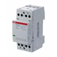 ABB Контактор ESB25-40N-06 модульный (25А АС-1, 4НО), катушка 230В AC/DC