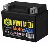 Аккумуляторная батарея Tyumen Battery 6МТС-4 Moto AGM обратной полярности