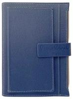 Записная книжка Pierre Cardin синяя в обложке, 21,5х15,5х3,5 см, шт PC190-F04-2
