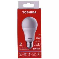 Лампа светодиодная TOSHIBA А60-LAMP 75W 4000K CRI80 ND (11W, 1055лм, 220°, 50Гц, 230В, Е27)