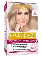 Excellence, 9.1 Стойкая Крем-краска для волос