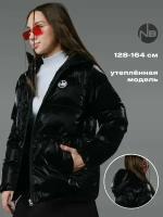 Куртка демисезонная для девочки подростка Nota Bene, Цвет черный, Размер 170