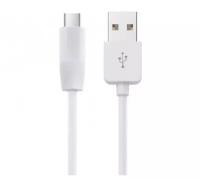 Кабель Micro USB 1м Hoco X1m 2.4A белый