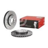 Комплект тормозных дисков передний brembo 09.B436.51 (2 шт.)