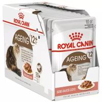 Royal Canin Ageing +12 для пожилых кусочки в соусе 85г 478001