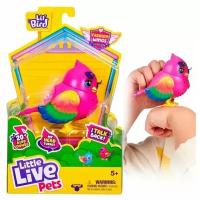 Moose Little Live Pets Интерактивная птичка Певунья Хиппи 26308