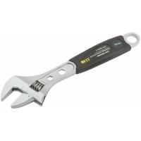 Ключ разводной FIT 70163 "Люкс" (шкала,увелич.захват, прорезин.ручка) 250 мм ( 36 мм )