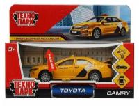 Технопарк Машина металлическая TOYOTA CAMRY такси 12 cм CAMRY-12SLTAX-YE