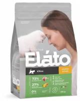 Сухой корм Elato Holistic для котят с курицей и уткой, 300г