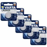 Батарейка CR2025 3V Varta Blister, 5 шт