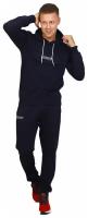 Костюм мужской с начесом "16082" 50р-р темно-синий Толстовка и брюки спортивные Домашняя одежда мужская