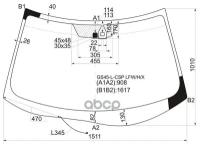 Стекло Лобовое С Обогревом Щеток + Дд Mitsubishi Outlander Xl Cw#W 05-12/Peugeot 4007 07-12 XYG арт. GS45-L-CSP LFW/H/X