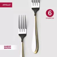 Набор вилок столовых APOLLO "Goldy" 6 предметов