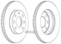 Диск Торм. Lanos Corsa A/B Vectra A Ferodo арт. DDF151