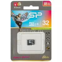 Флеш карта microSD 32GB Silicon Power Elite microSDHC Class 10 UHS-I Colorful