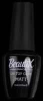 Матовое финишное покрытие для гель-лака UV Top Coat Beautix MATT 15 мл