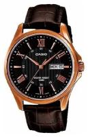 Наручные часы CASIO Японские часы Casio MTP-1384L-1A мужские, черный