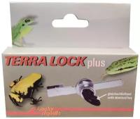 Замок для террариумов с раздвижными дверями с ключом LUCKY REPTILE "Terra Lock Plus", 2.5-8см