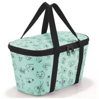 Термосумка детская Coolerbag XS cats and dogs mint