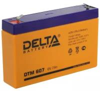 Аккумулятор Delta DTM 607 (6V 7Ah)