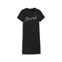 Платье PUMA Ess+ Blossom Dress, размер 164, черный