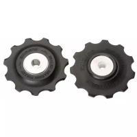 Ролики заднего переключателя SHIMANO DEORE 10 скоростей RD-M593/610/615 направляющий, натяжной Y5XU98030