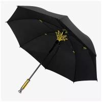 Зонт-трость женский 423 Uteki чёрный