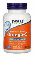 NOW Foods Omega-3 1000 mg 200 капсул