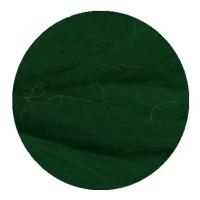 Лента для валяния полутонкая шерсть Камтекс 109 Шерсть полутонкая 50 г зелёный яркий