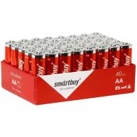 Батарейка SmartBuy AA LR6 Ultra Alkaline, в упаковке: 40 шт