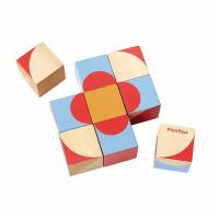 Пазл-кубики Plan Toys «Геометрия»