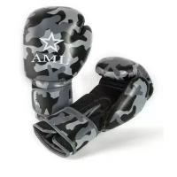 Перчатки боксерские AML Black Camo (12 унций)