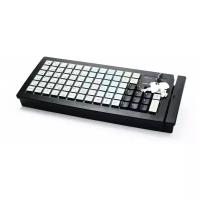 Программируемая клавиатура Posiflex KB-6600 c ридером магнитных карт на 1-3 дорожки