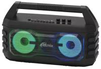 Акустическая система RITMIX SP-610B black, 20Вт,FM,AUX,USB,micro SD,подсв, 1 шт