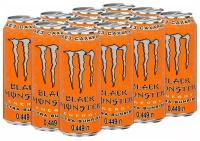 Энергетический напиток Black Monster (Блек Монстер) Ultra Sunrise 0,449 л х 12 банок