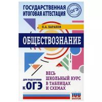 Обществознание. Весь школьный курс в таблицах и схемах для подготовки к ОГЭ