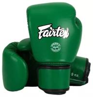 Боксерские перчатки Fairtex BGV16 Green Forest Зелёные (10 унций)