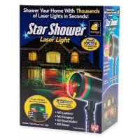 Лазерный звездный новогодний проектор Star Shower Laser Light Projector