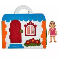 Кукольный домик, SmileDecor (сумка-игралка, Ф259)