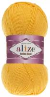 Пряжа Alize Cotton Gold (Коттон Голд) - 1 шт Цвет: 216 темно-желтый 55% хлопок, 45% акрил 100г 330м