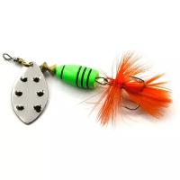 Блесна Extreme Fishing Total Obsession №2 7g 09-FluoGreen/S