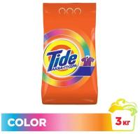 Порошок стиральный Tide Аква Пудра Color автомат 3кг д/цветного белья