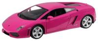 Автопанорама Машина Автопанорама Lamborghini Gallardo, розовый, 1/24, свет, звук, в/к 24,5*12,5*10,5 см - JB1251383