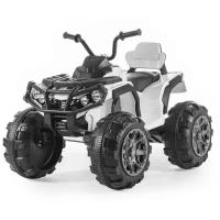 Детский квадроцикл Grizzly ATV White 12V с пультом управления 2.4G- BDM0906