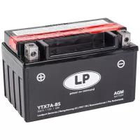 Аккумулятор Landport YTX7A-BS, 12V, AGM