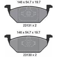 Колодки тормозные дисковые передн AUDI: A3 96-, SEAT: CORDOBA 02-, CORDOBA Vario 99-, CORDOBA хечбэк 99-02, IBIZA IV 02-, IBIZA V 08-, IBIZA V SPORT TEXTAR 2313001