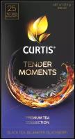 Чай черный в пакетиках CURTIS "Tender Moments" 25 пакетиков, c черникой, ежевикой и мятой, мелколистовой