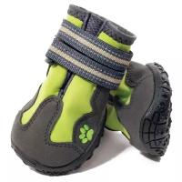 Triol Ботинки для собак зеленые XS, Унисекс