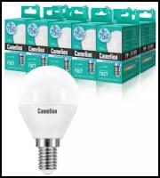 Набор из 10 светодиодных лампочек Camelion LED8-G45/845/E14